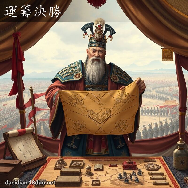 运筹决胜 - 国语大辞典配图