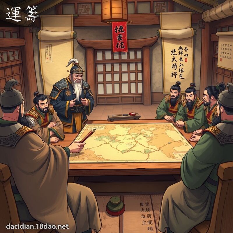 运筹 - 国语大辞典配图