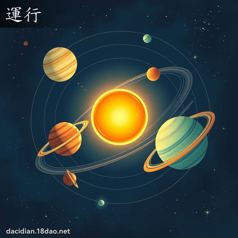 运行 - 国语大辞典配图