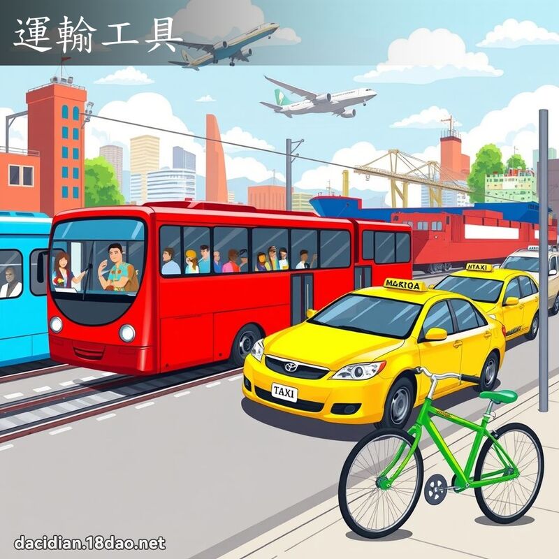 運輸工具 - 國語大辭典配圖
