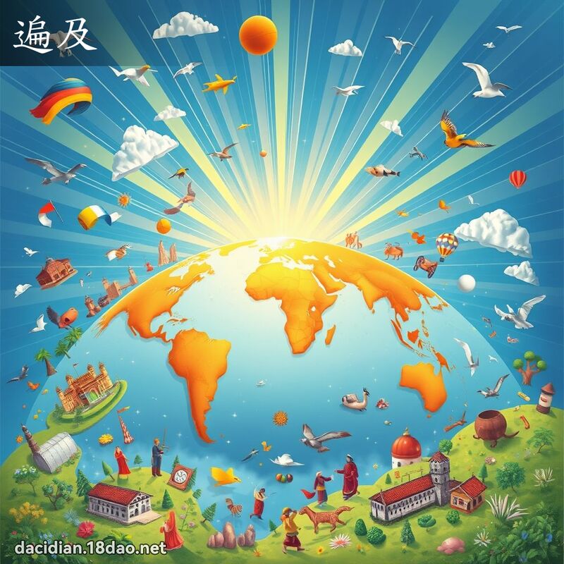 词语: 遍及 (多意词)
