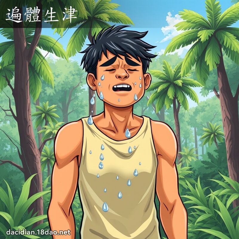 遍體生津 - 國語大辭典配圖