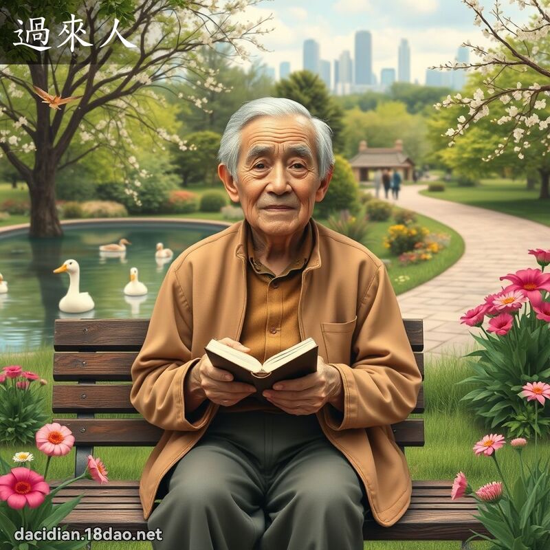 过来人 - 国语大辞典配图