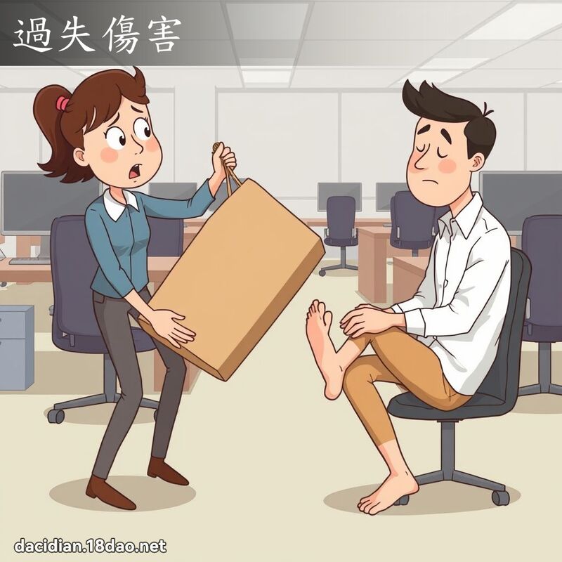 過失傷害 - 國語大辭典配圖