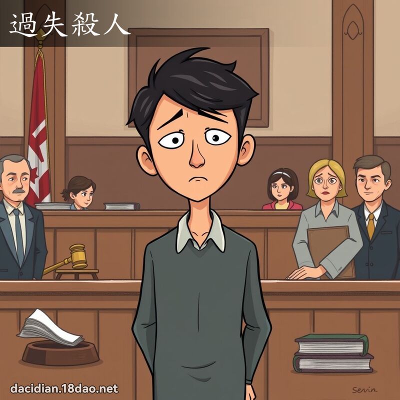 过失杀人 - 国语大辞典配图