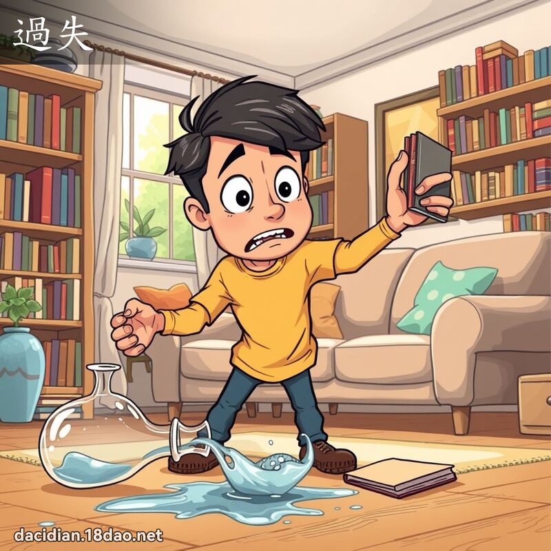 過失 - 國語大辭典配圖