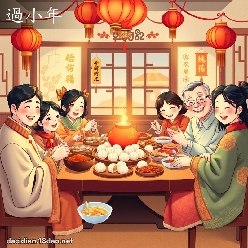 過小年 - 國語大辭典配圖