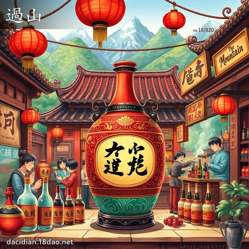 過山 - 國語大辭典配圖