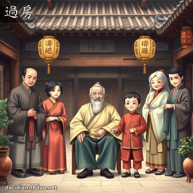 過房 - 國語大辭典配圖