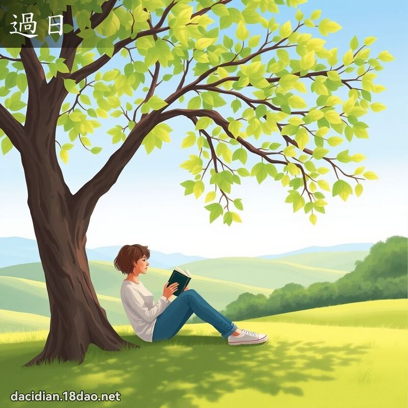 過日 - 國語大辭典配圖