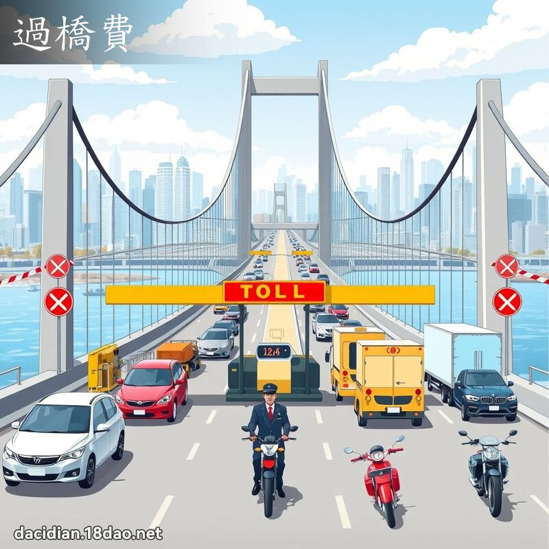 过桥费 - 国语大辞典配图