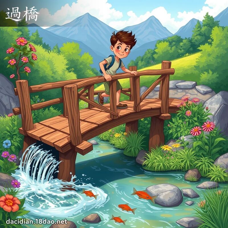 过桥 - 国语大辞典配图