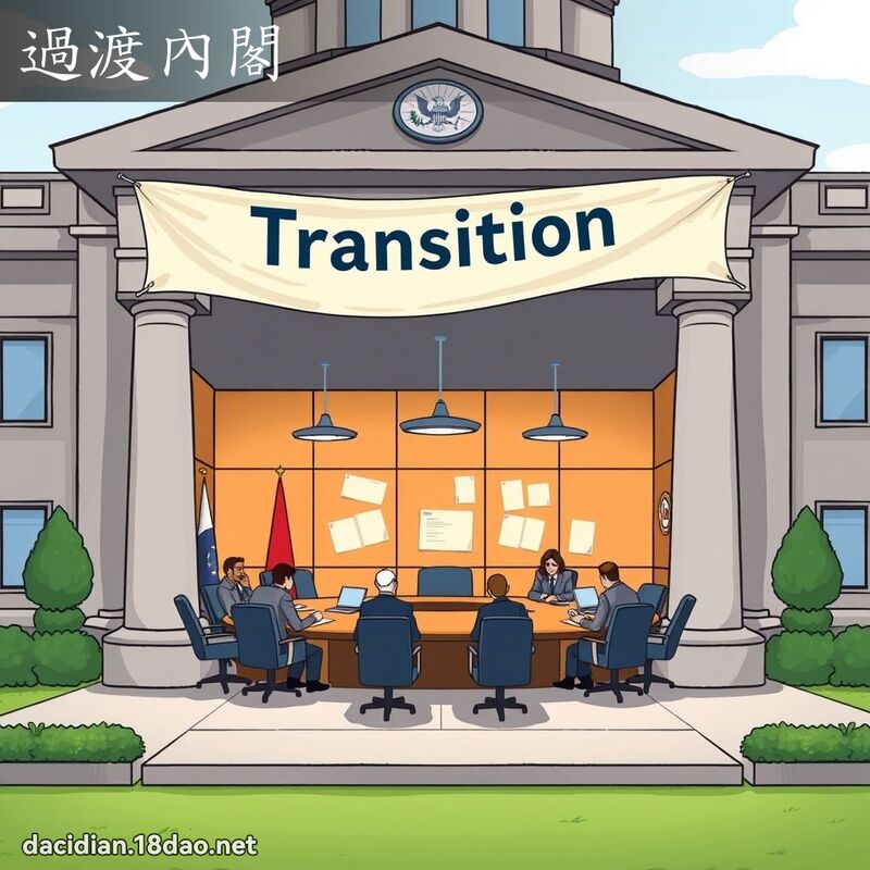 過渡內閣 - 國語大辭典配圖