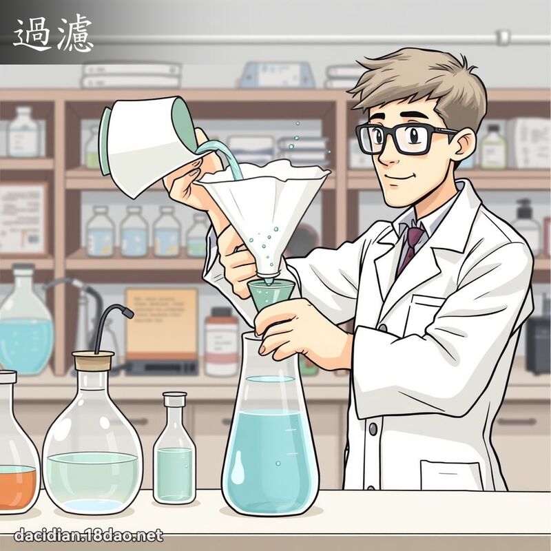 过滤 - 国语大辞典配图