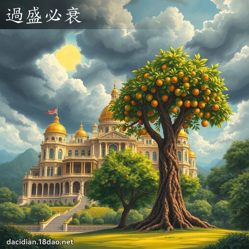 過盛必衰 - 國語大辭典配圖