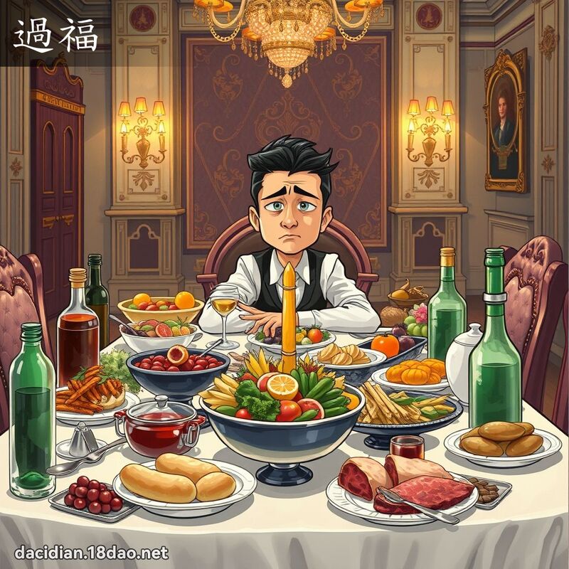 過福 - 國語大辭典配圖