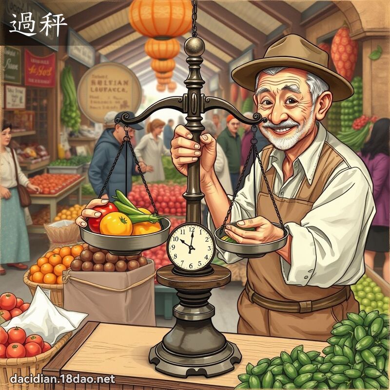 過秤 - 國語大辭典配圖