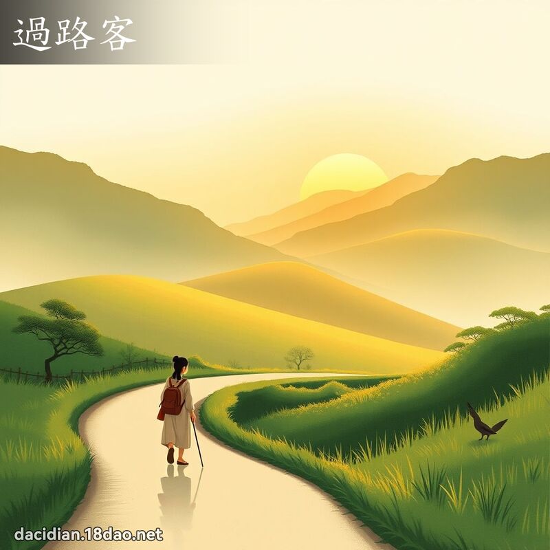 过路客 - 国语大辞典配图