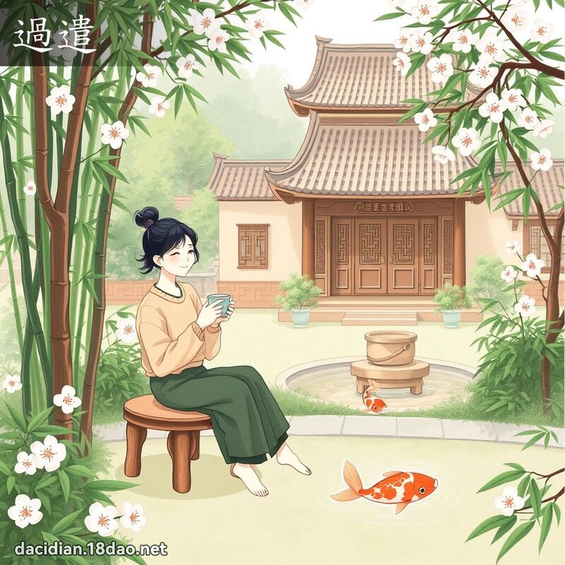 过遣 - 国语大辞典配图