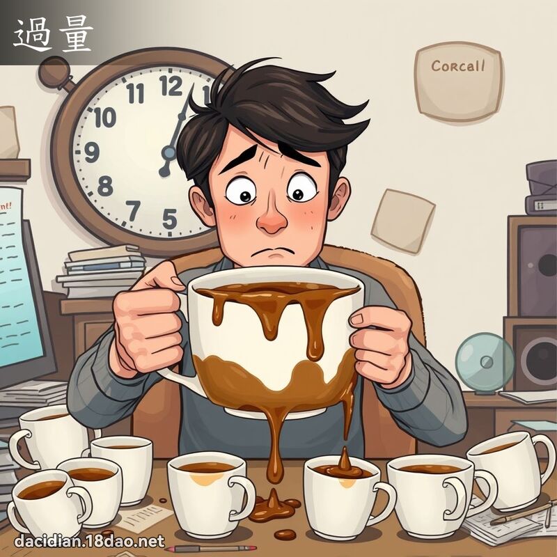 過量 - 國語大辭典配圖