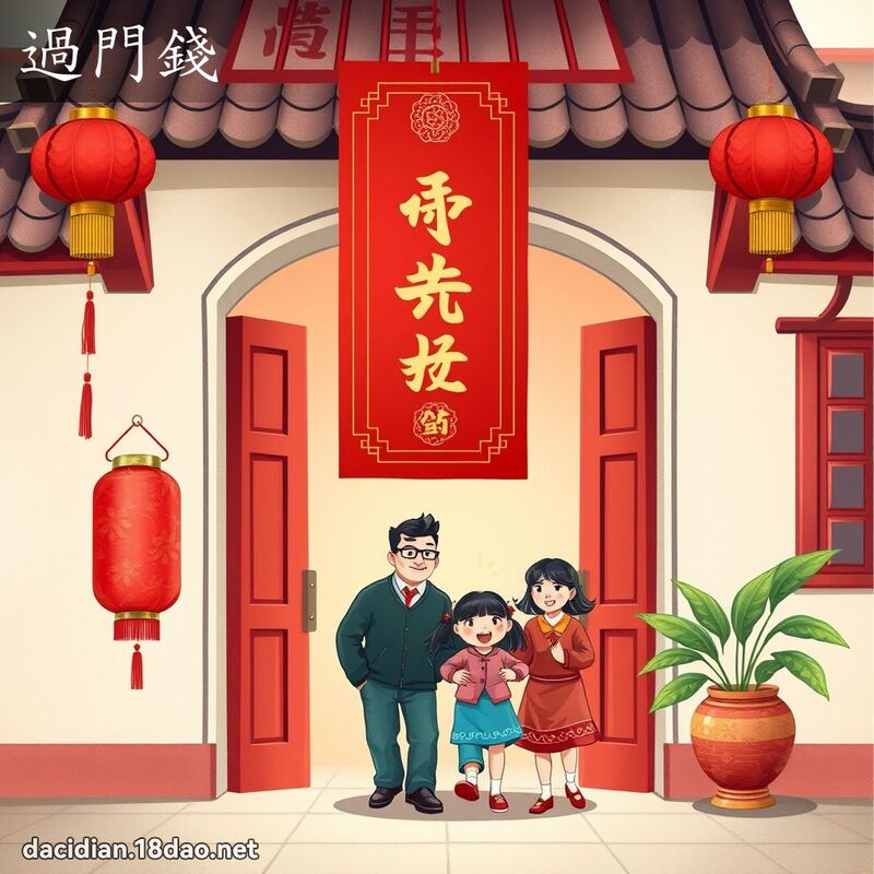 過門錢 - 國語大辭典配圖