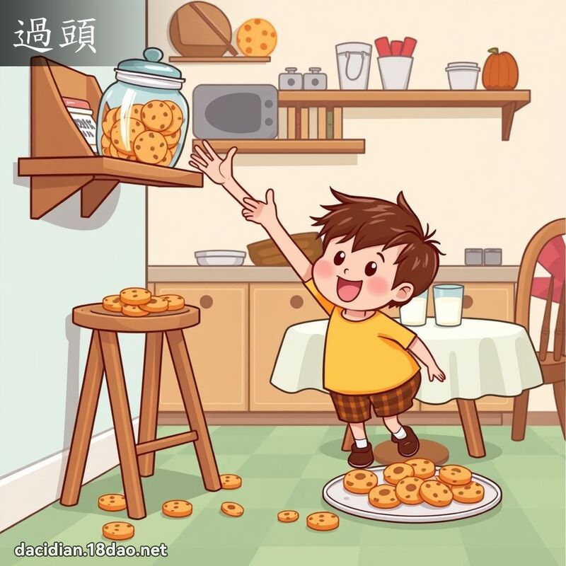 過頭 - 國語大辭典配圖