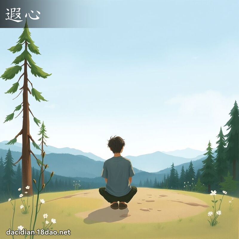 遐心 - 國語大辭典配圖
