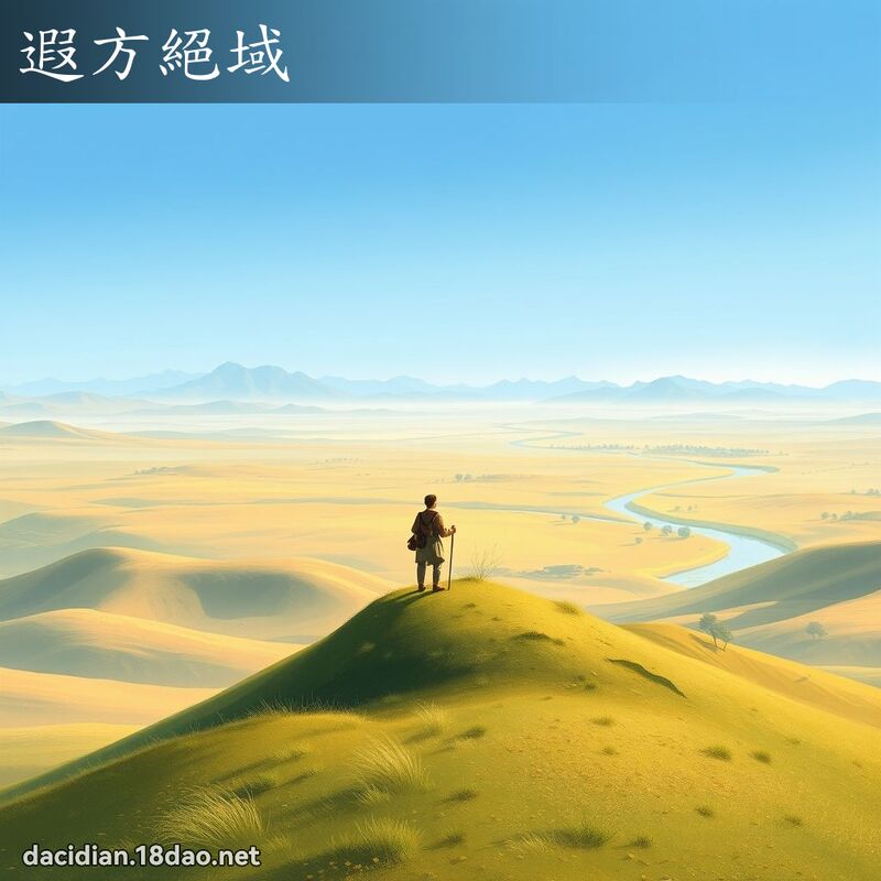遐方绝域 - 国语大辞典配图