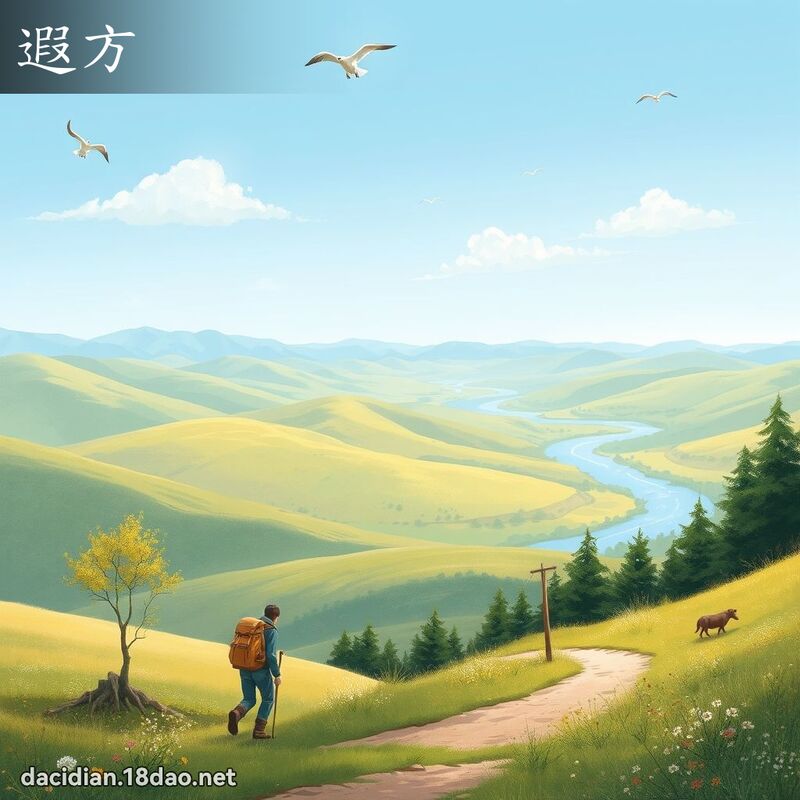 遐方 - 國語大辭典配圖