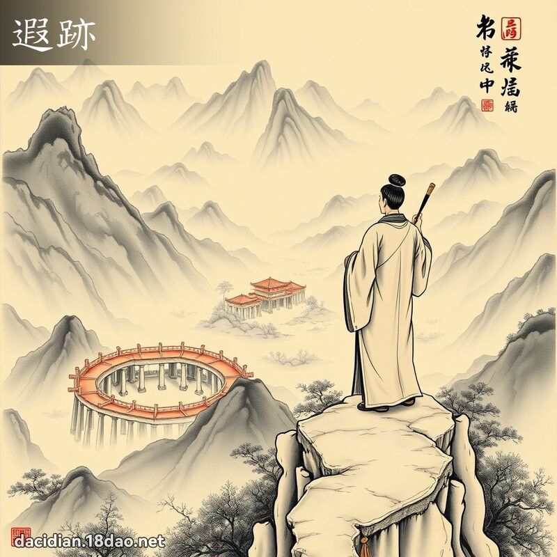 遐跡 - 國語大辭典配圖