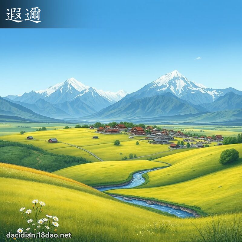 遐邇 - 國語大辭典配圖