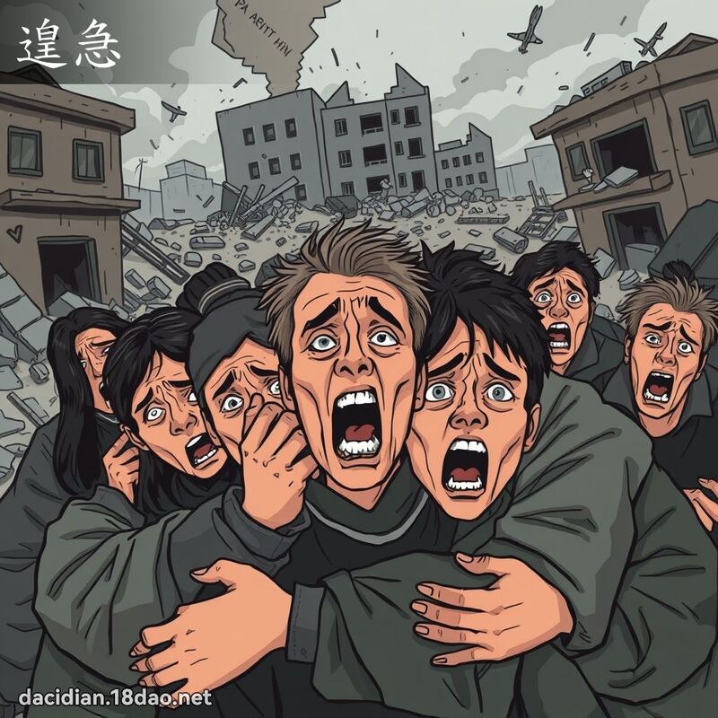 遑急 - 國語大辭典配圖