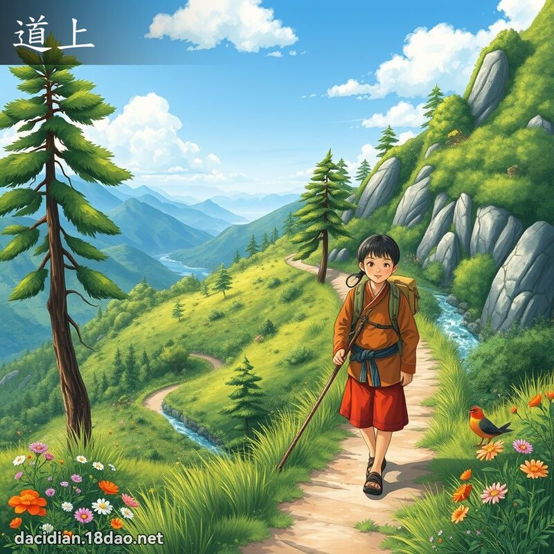 道上 - 国语大辞典配图