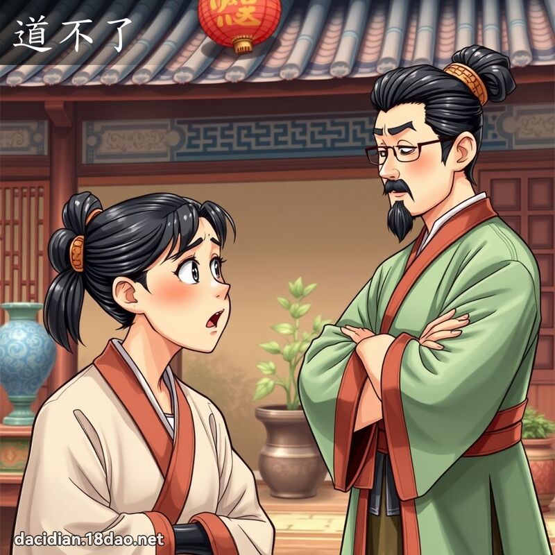 道不了 - 国语大辞典配图