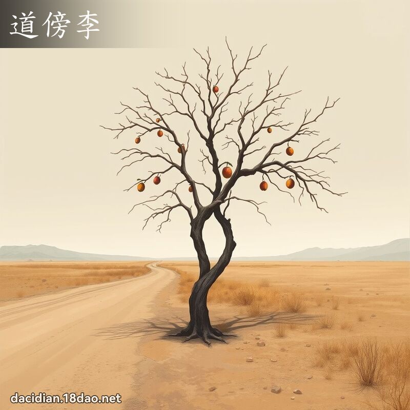 道傍李 - 國語大辭典配圖