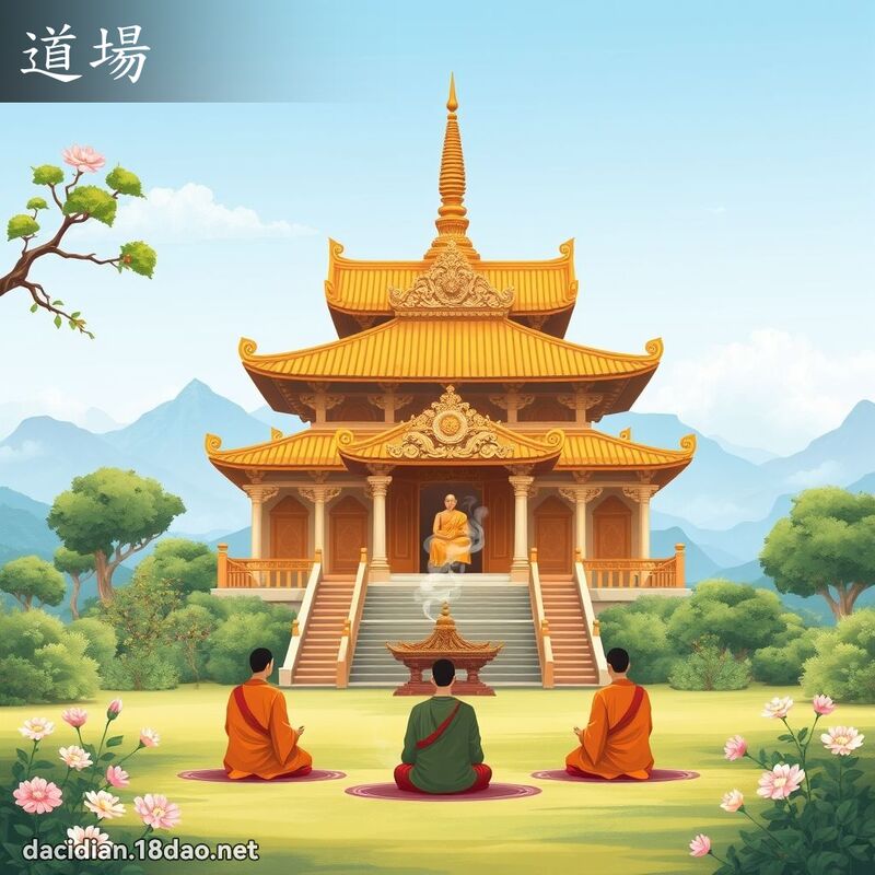 道场 - 国语大辞典配图