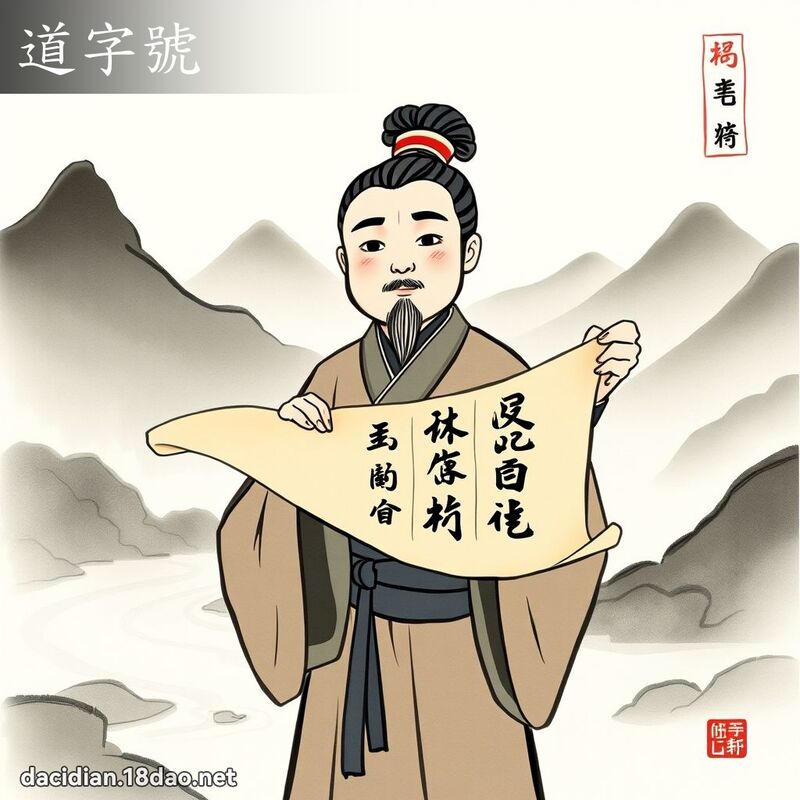 道字號 - 國語大辭典配圖