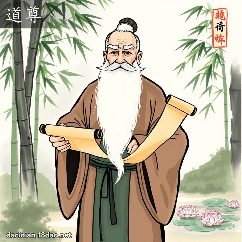 道尊 - 國語大辭典配圖
