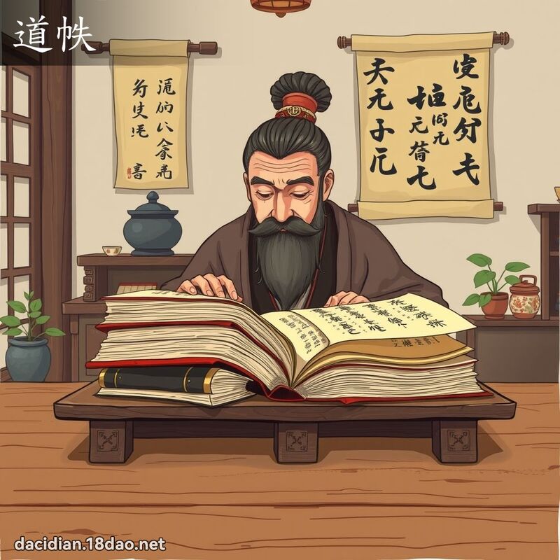 道帙 - 國語大辭典配圖