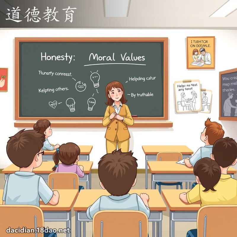 道德教育 - 国语大辞典配图