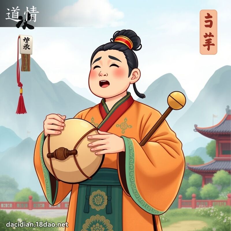 道情 - 国语大辞典配图