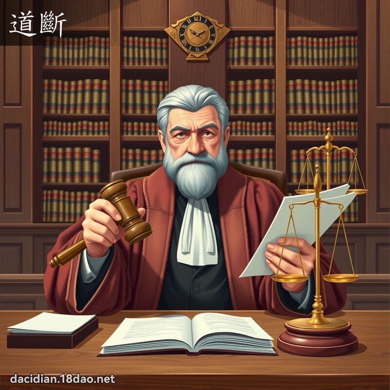 道斷 - 國語大辭典配圖