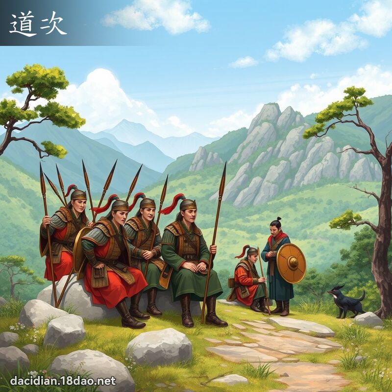 道次 - 國語大辭典配圖