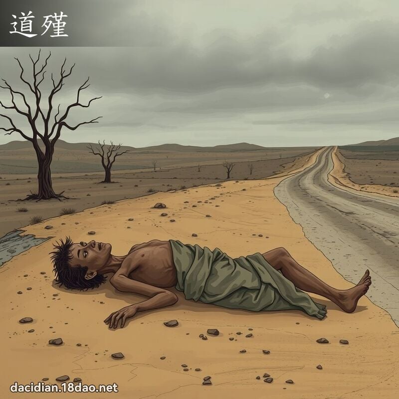 道殣 - 国语大辞典配图