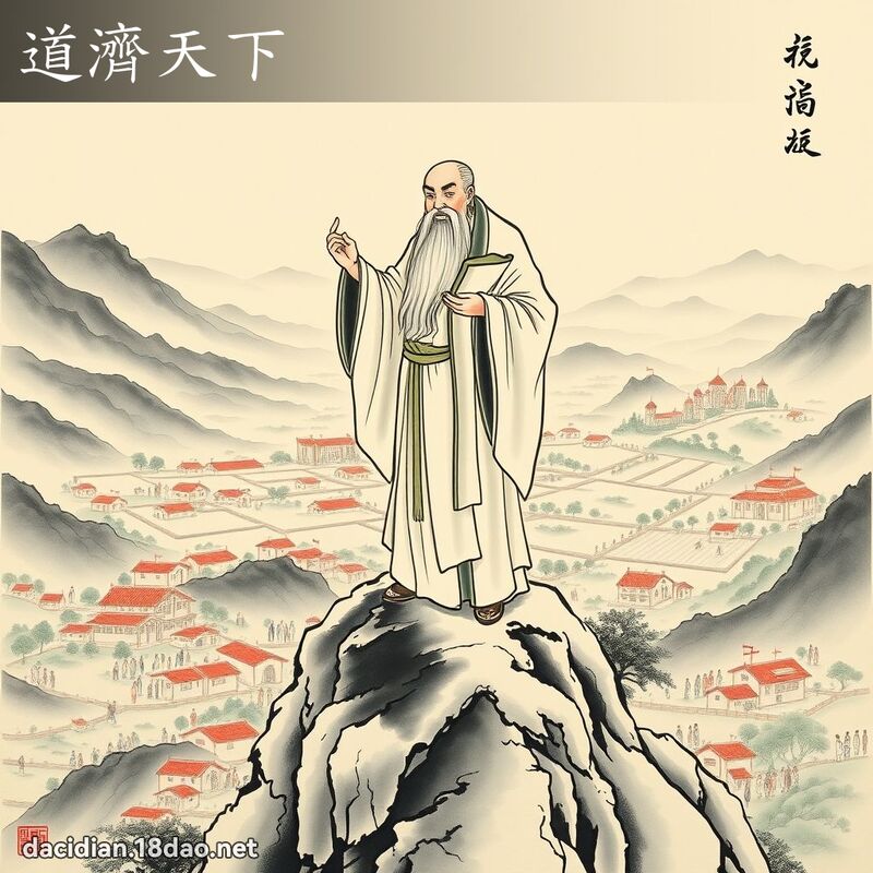 道济天下 - 国语大辞典配图