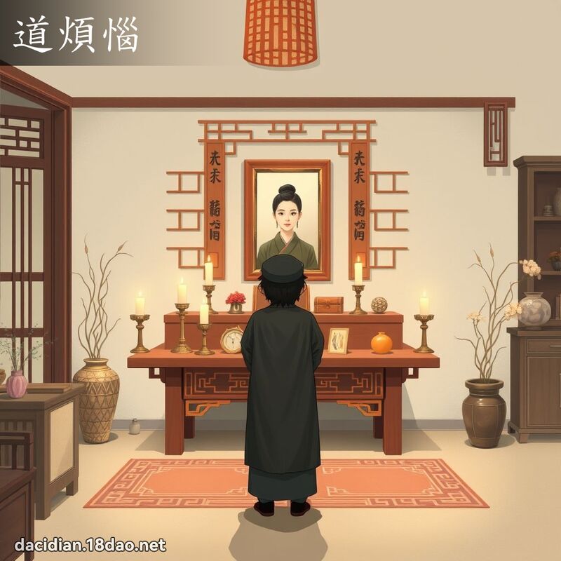 道煩惱 - 國語大辭典配圖