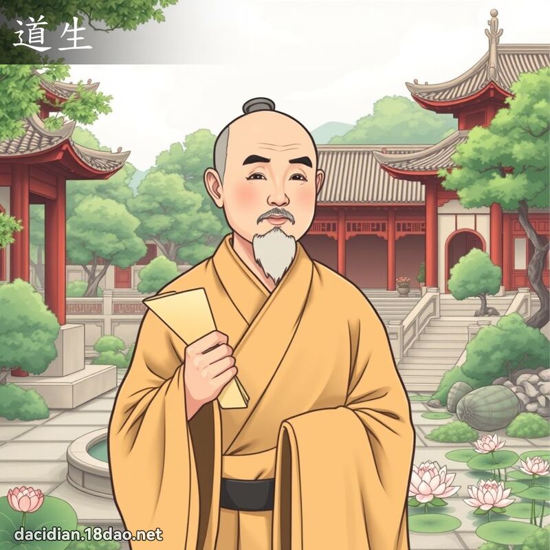 道生 - 国语大辞典配图