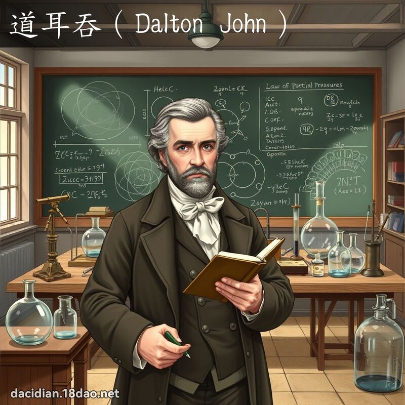道耳吞（Dalton John） - 國語大辭典配圖