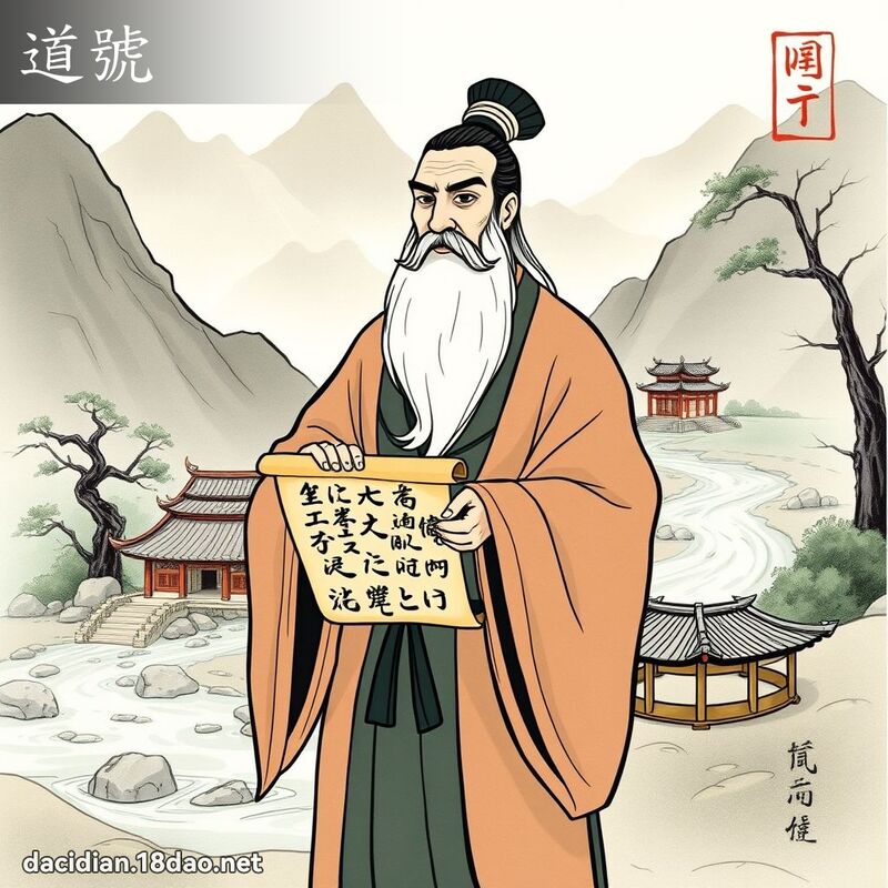 道號 - 國語大辭典配圖