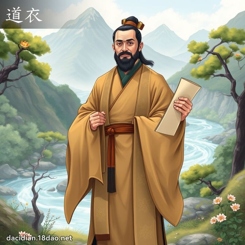 道衣 - 國語大辭典配圖
